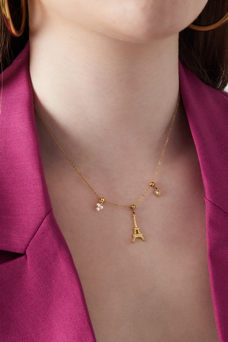 Eiffelturm Halskette