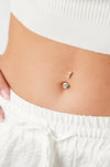 Bauchnabelpiercing Glow Drop 
