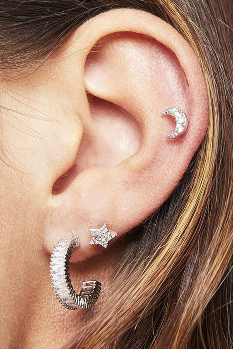 Ohrringe Classy Silber Kupfer