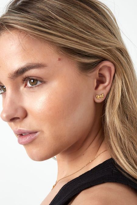 Ohrstecker süße Schleife 