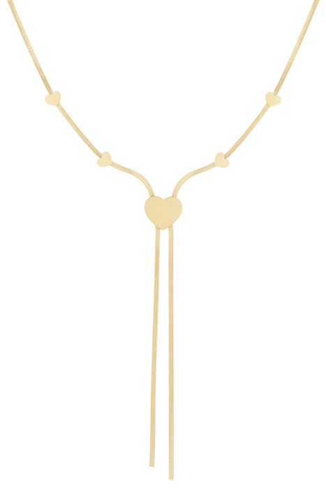 Halskette Heartstrings - Goldfarben