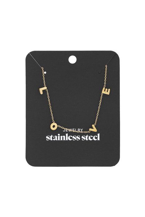 Liebeskette - Goldfarben