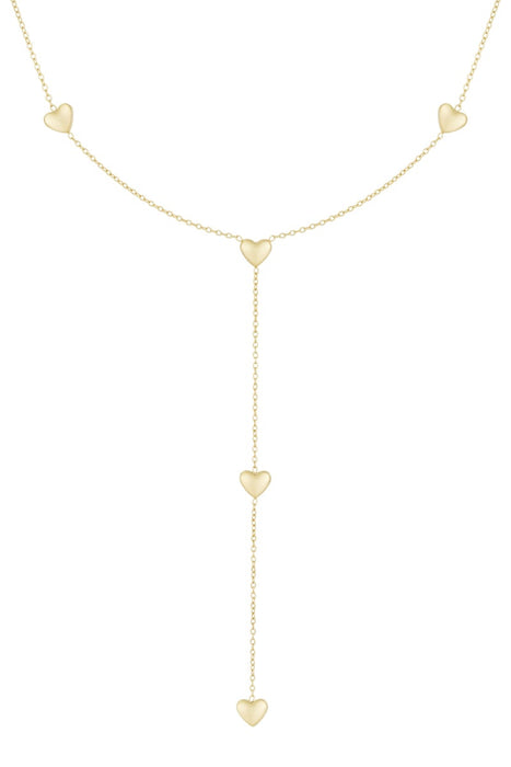 Halskette „Endlose Liebe“ – Goldfarben