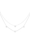 All the Love Halskette - Silberfarben