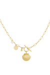 Muschelkette - Goldfarben