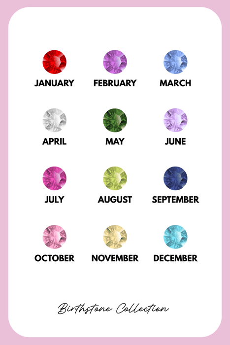 Geburtsstein-Ohrring