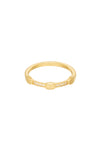 Ring mit Details – Goldfarbe - Goldfarbefarbe