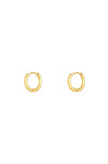 Ohrringe Little Hoops 1,2cm Goldfarbe Edelstahl
