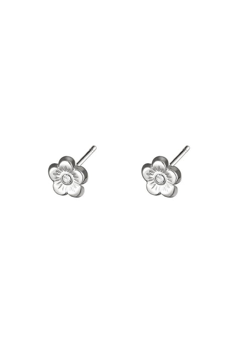 Ohrringe Flower Goldfarbe Edelstahl