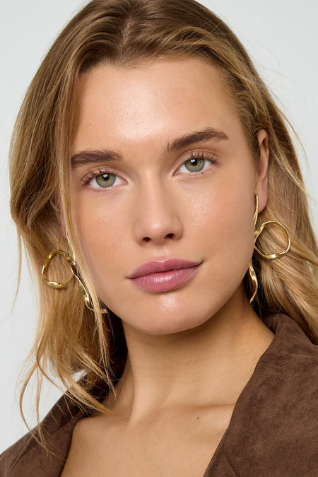 Ohrstecker Linien Casual Daily Simple Series Damenschmuck