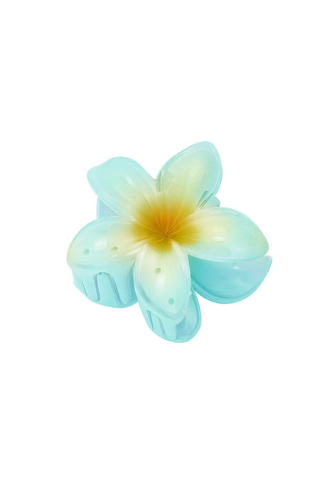 Haarspange mit Farbverlaufsblume Hawaii Love