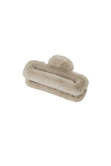 Haarspange flauschig gerade