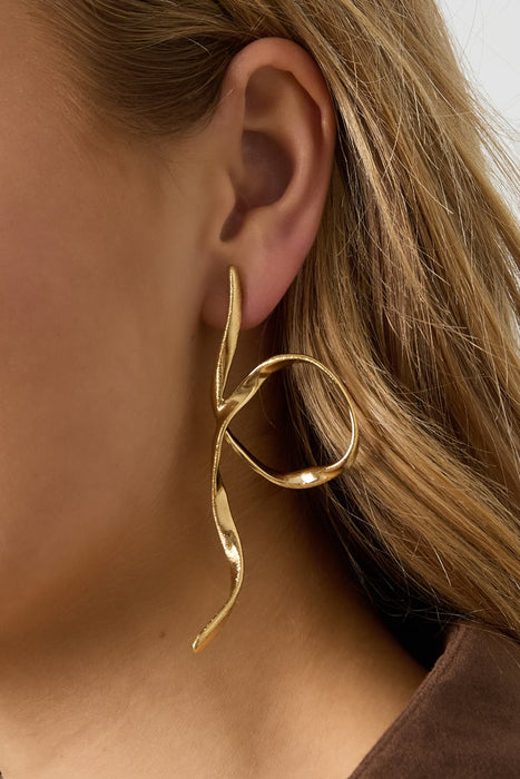 Ohrstecker Linien Casual Daily Simple Series Damenschmuck