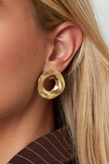 Ohrstecker Kreis Casual Daily Simple Series Damenschmuck