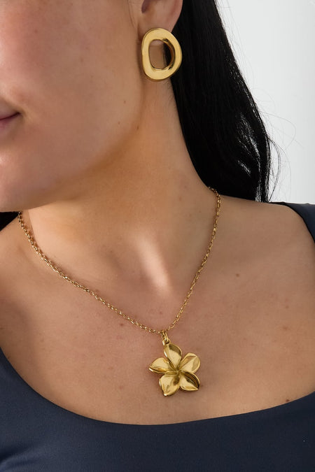 Anhänger halsketten Blume Casual Täglich Einfache Serie frauen schmuck