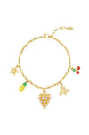 Fruchtiges Charms Armband