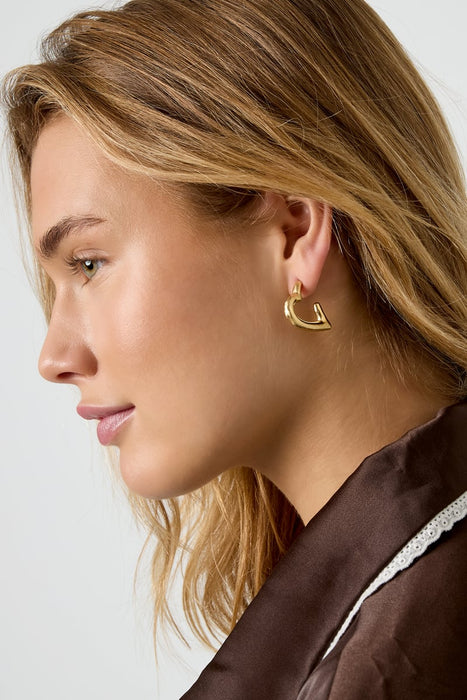 Creolen Herz Casual Täglich Einfache Serie frauen schmuck